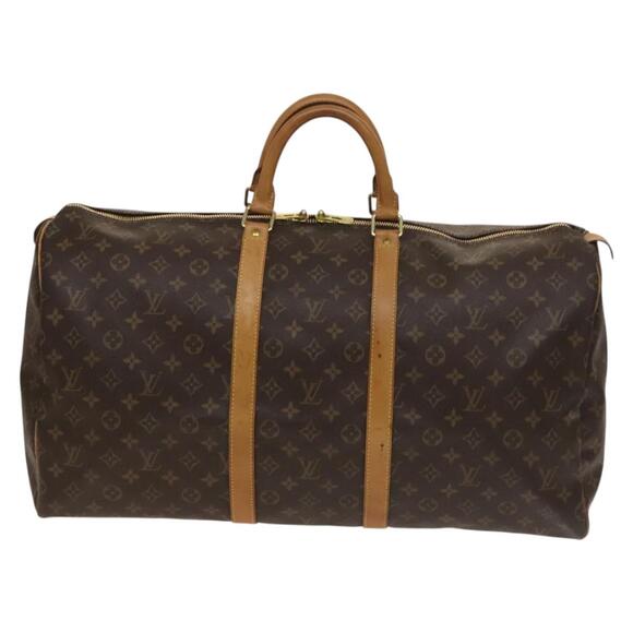 LOUIS VUITTON Monogram Keepall 55 Boston Bag M41424 - Picture 13 of 16